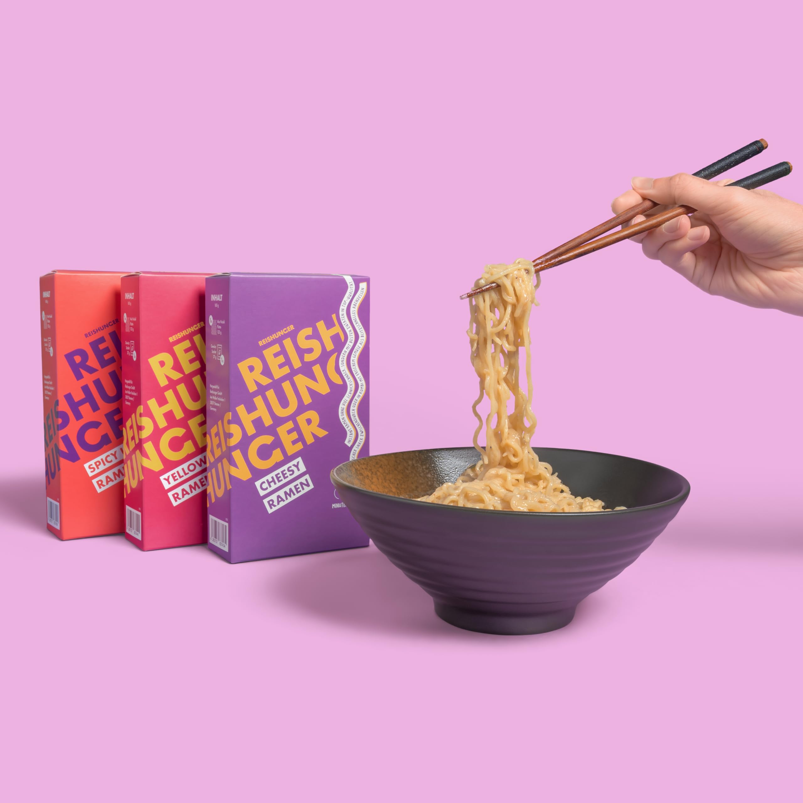 Reishunger Ramen Probier Set 3 x 160 g veggie sortiert