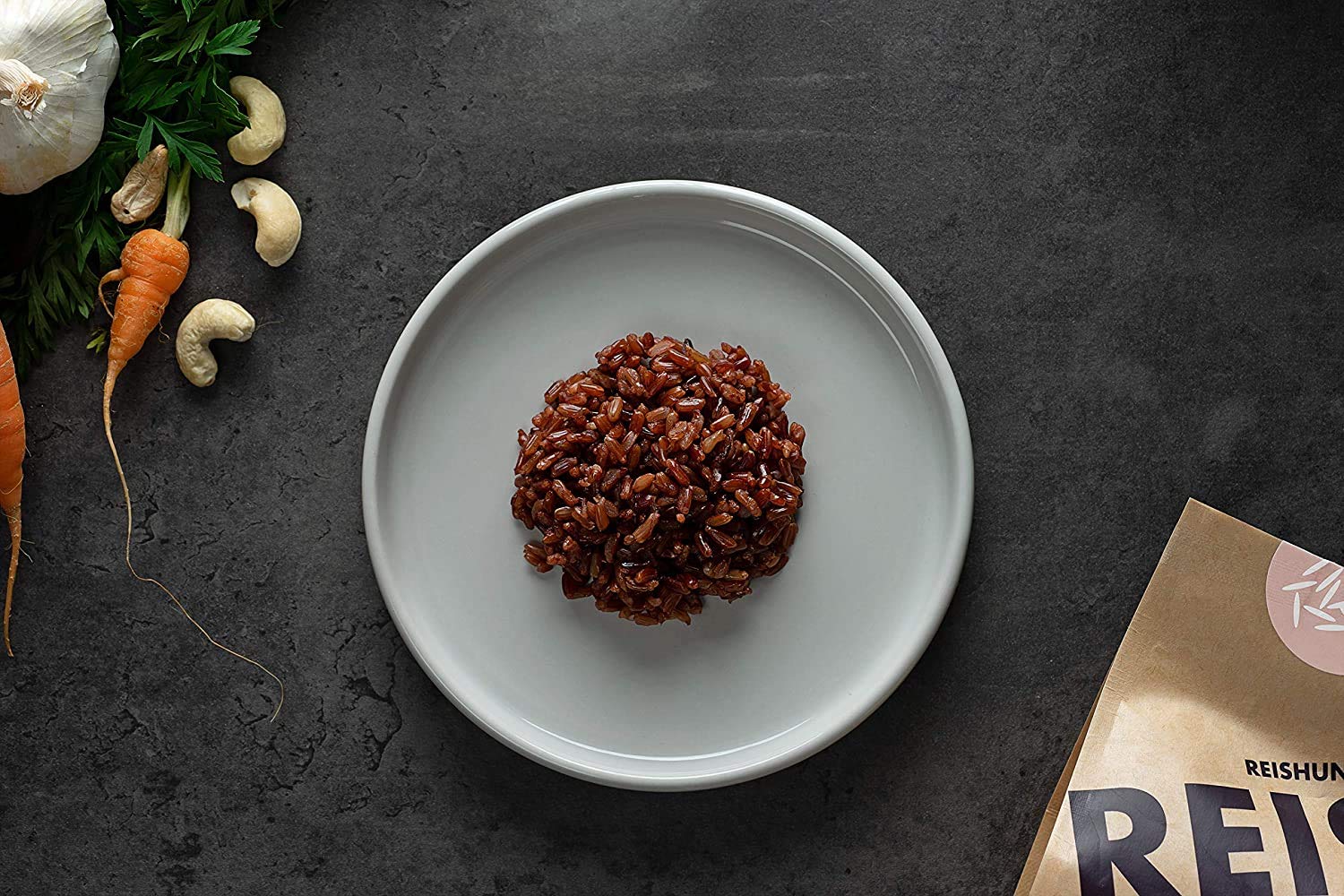 Reishunger BIO Roter Vollkorn Reis 3kg nussig