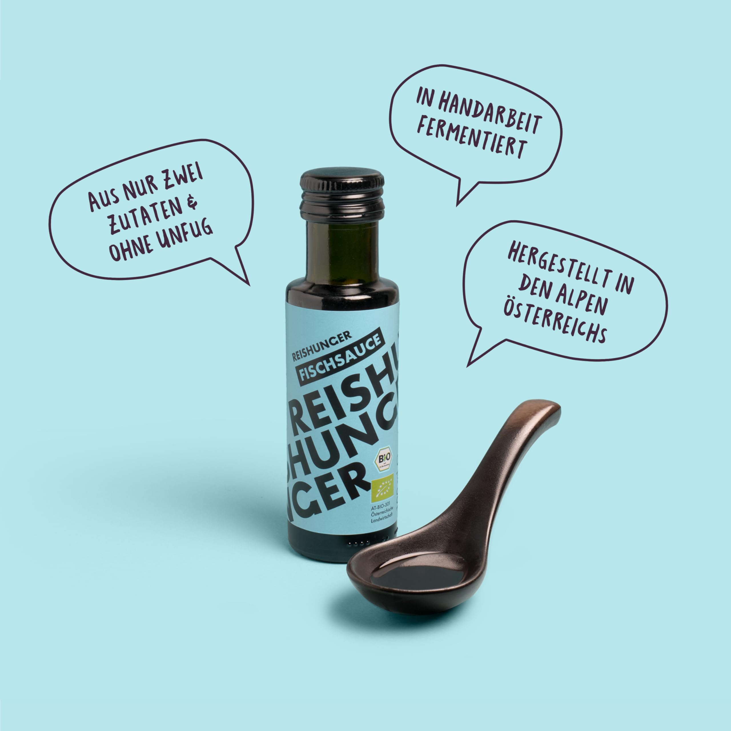 Reishunger Bio Fischsauce 3x100ml Umami