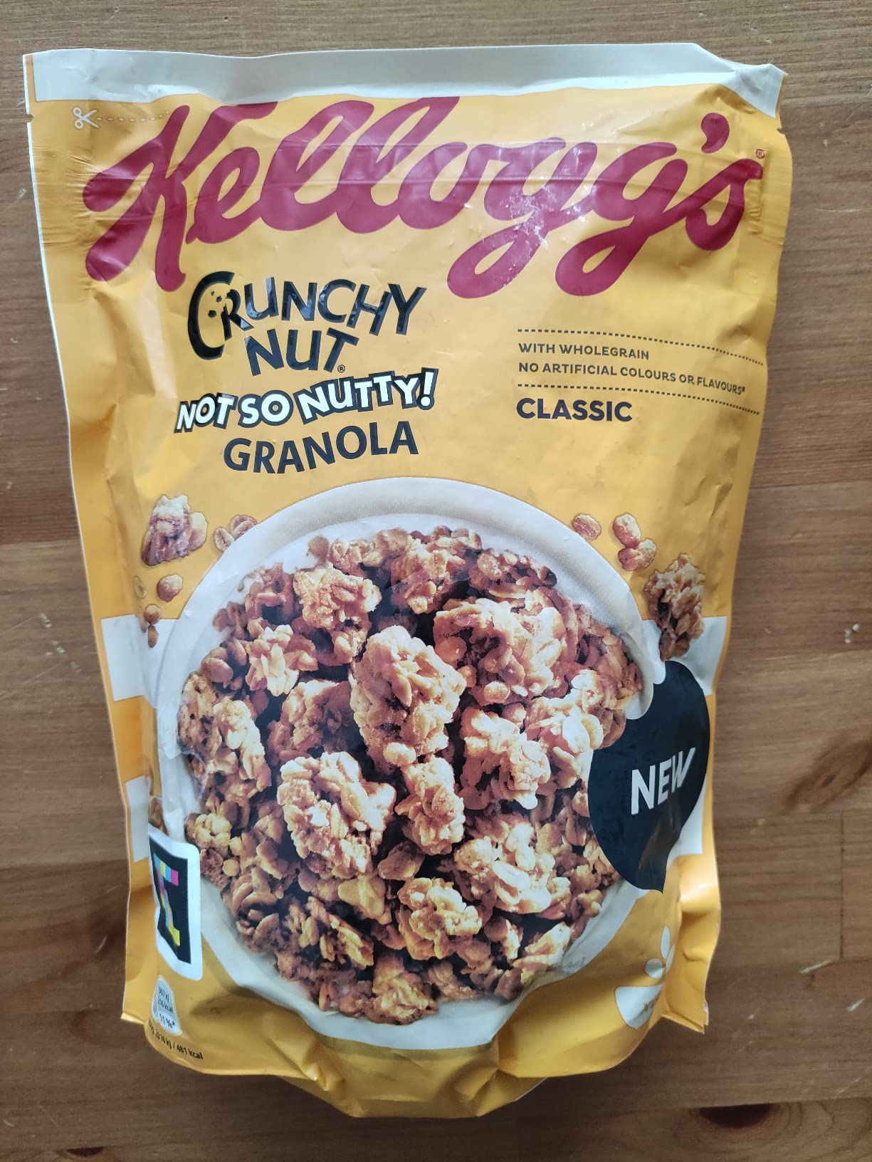 Kellogg's Crunchy Nut Classic Granola Müsli 380g Vollkorn