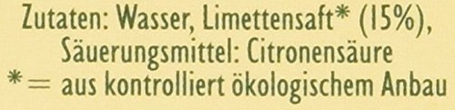 rinatura Limetten-Fix Limettensaft 100ml Squeeze vegan bio