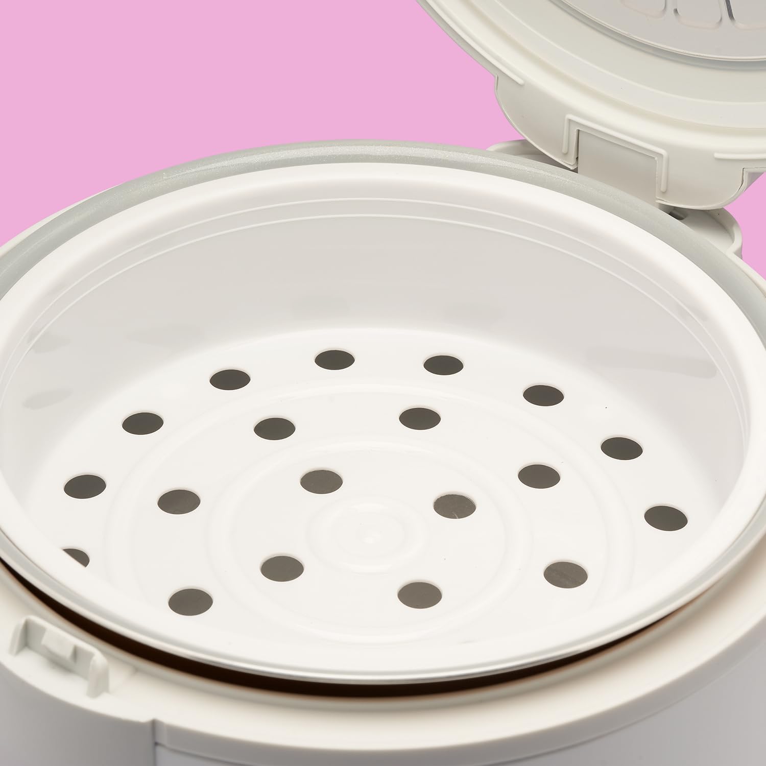 Reishunger Reiskocher Dampfgarer 1,2l Weiß 6 Portionen