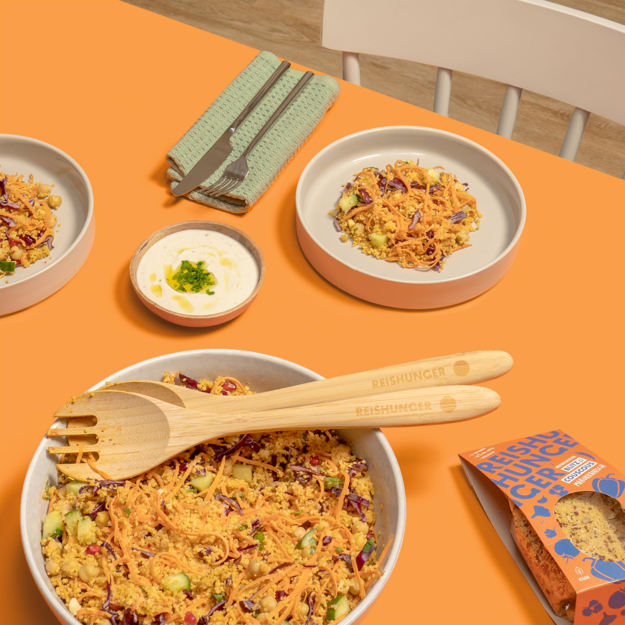 Reishunger Blitz-Couscous Probier Set 2 x 300 g orientalisch