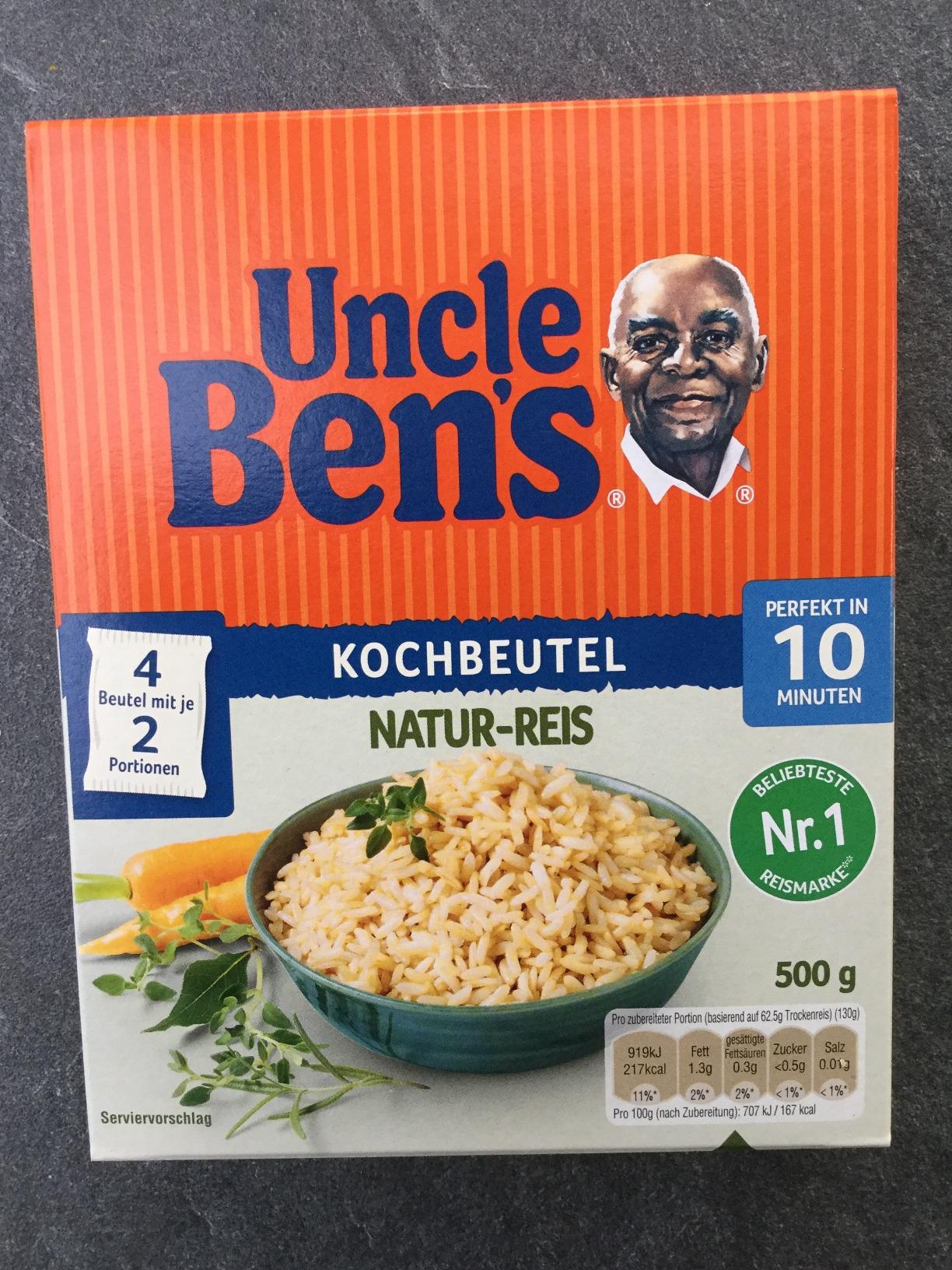 Ben's Original Natur Reis Kochbeutel 9x500 g Multipack