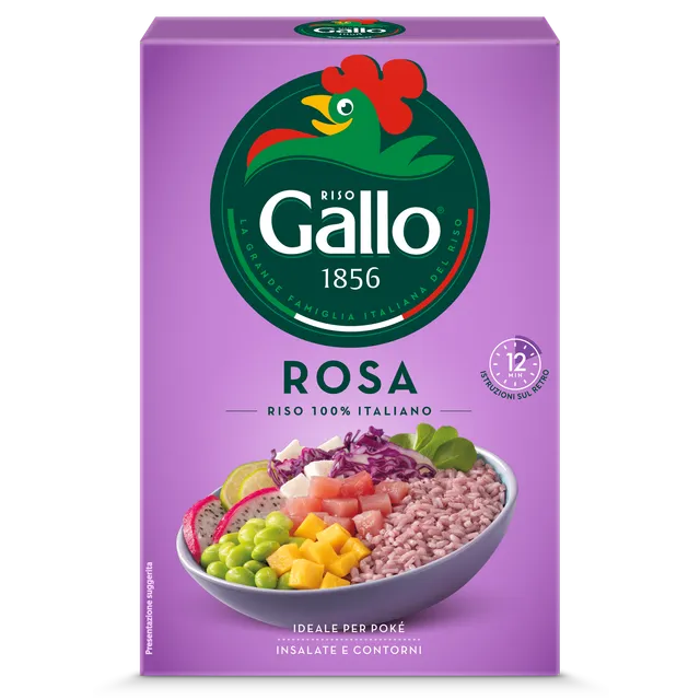 Riso Gallo Rosa Naturale Reis rosa Vollkorn