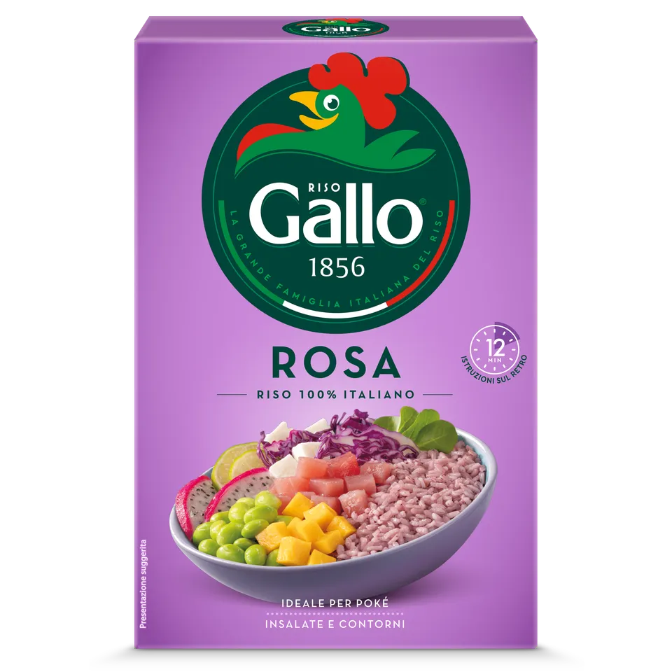 Riso Gallo Rosa Naturale Reis rosa Vollkorn