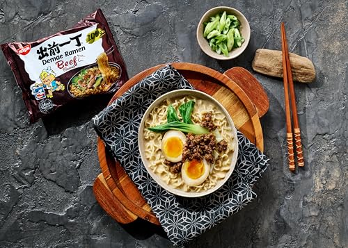 Nissin Demae Ramen Rind Instant-Nudeln 10x100g würzig