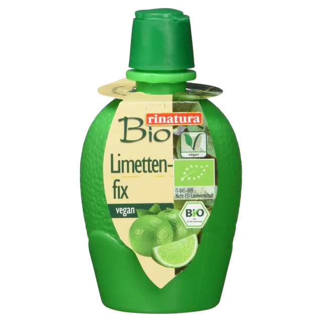 rinatura Limetten-Fix Limettensaft 100ml Squeeze vegan bio