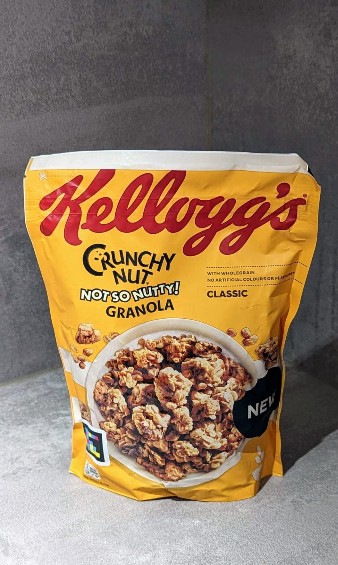 Kellogg's Crunchy Nut Classic Granola Müsli 380g Vollkorn