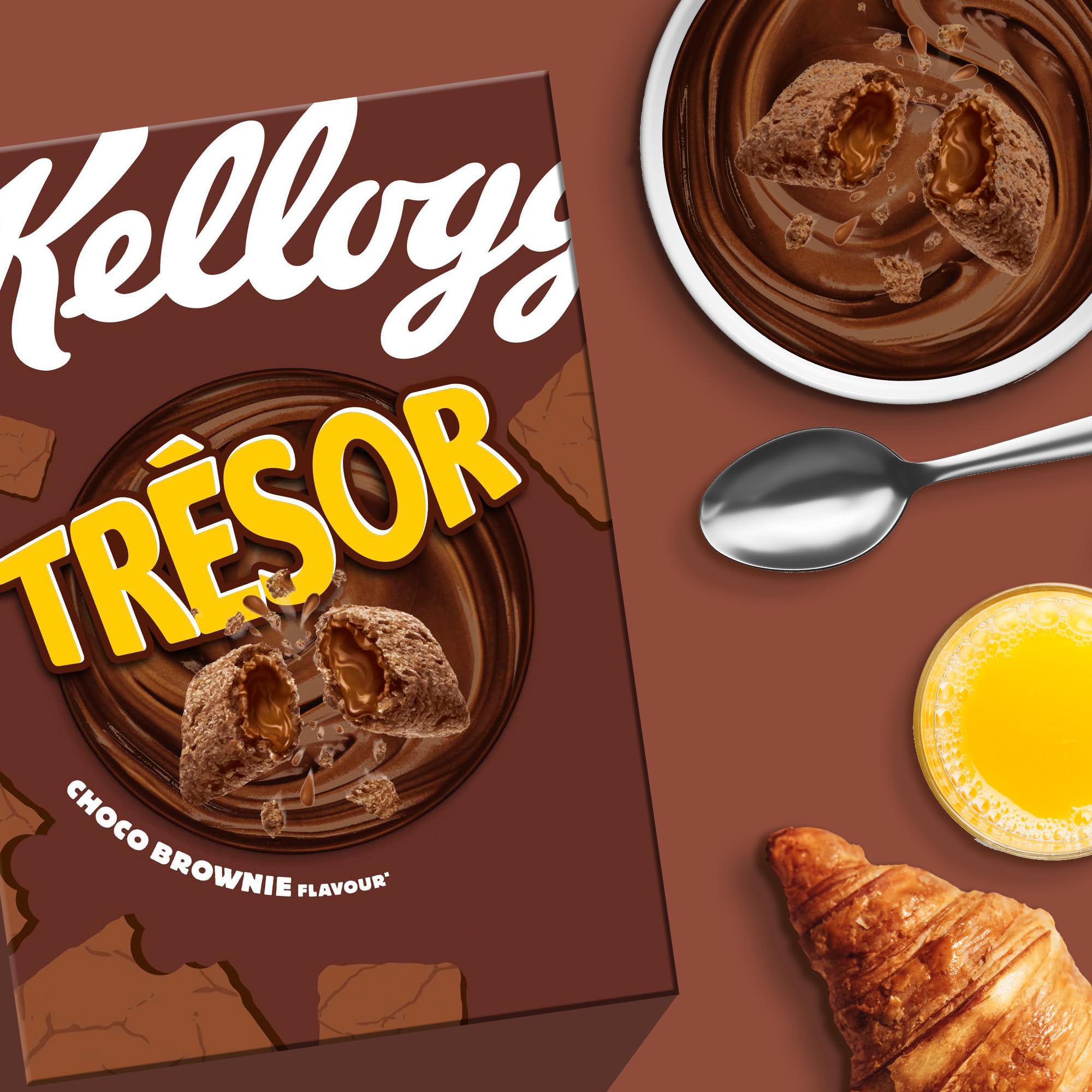 Kellogg's Tresor Choco Brownie Cerealien 6x375 g