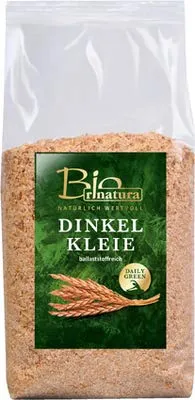 rinatura Dinkelkleie Bio 250g ballaststoffreich