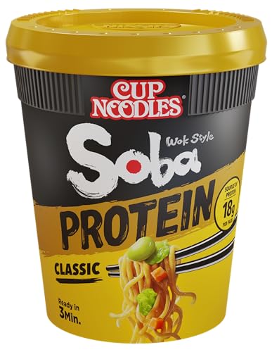 Nissin Cup Noodles Soba Protein Classic 8x92 g
