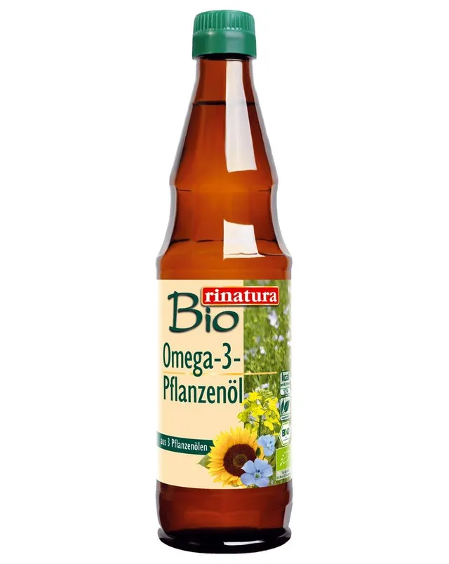 rinatura Omega-3-Pflanzenöl Bio-Öl 500 ml nativ