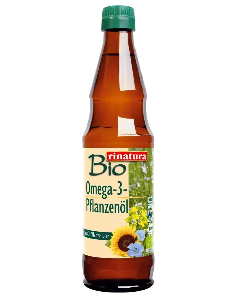 rinatura Omega-3-Pflanzenöl Bio-Öl 500 ml nativ