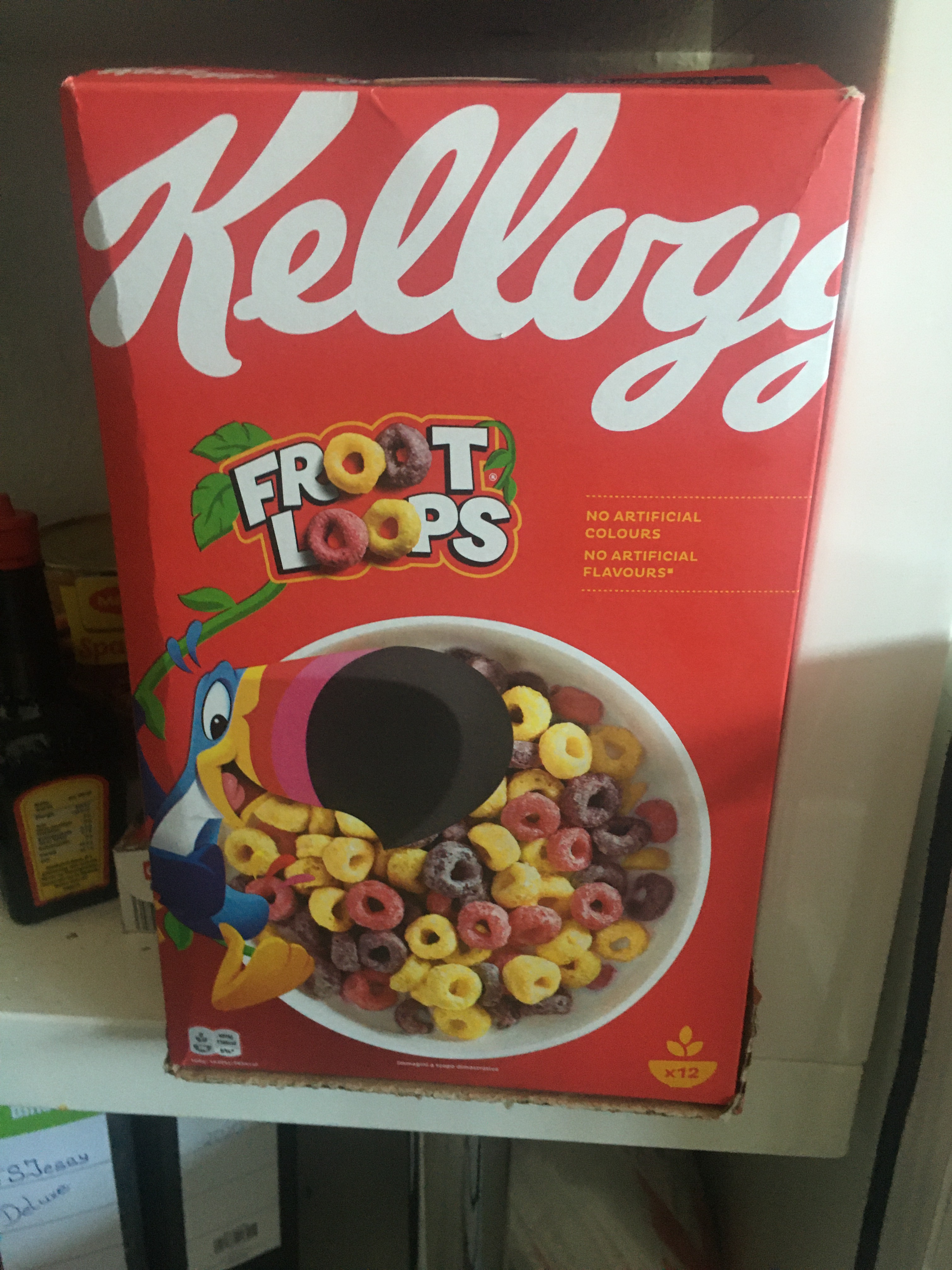 Kellogg's Froot Loops Cerealien 375 g Fruchtgeschmack
