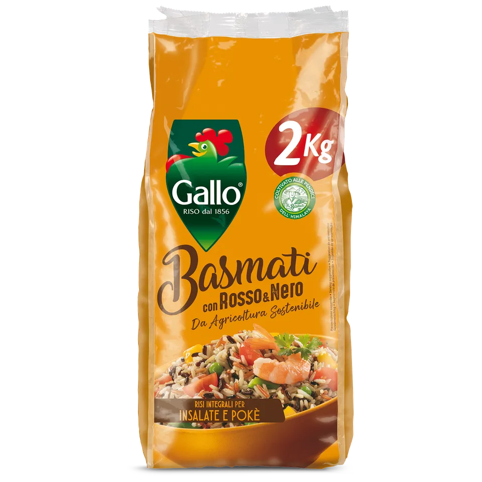 Riso Gallo Basmati Mix Rosso Nero Reis Gourmet 14 Minuten