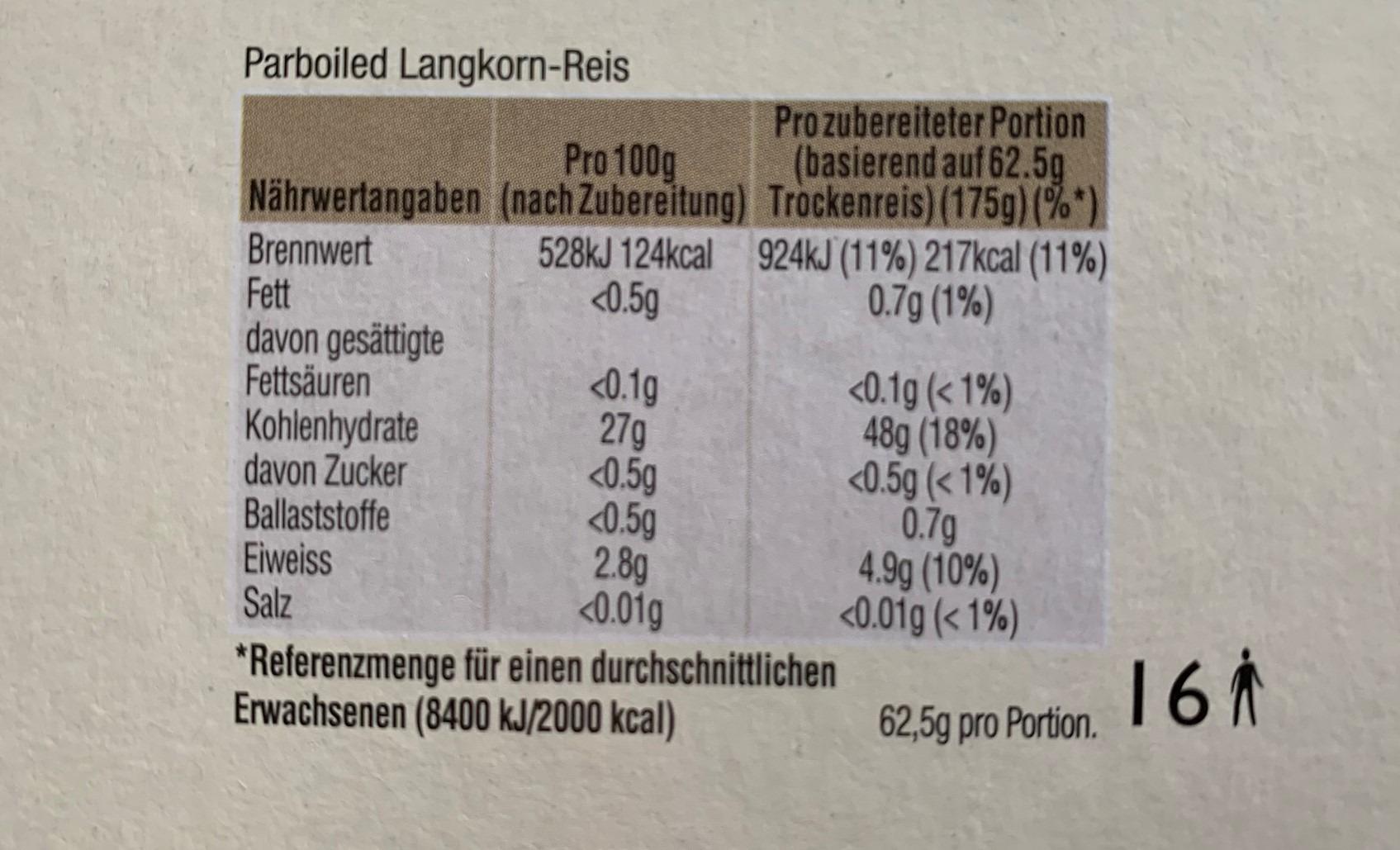 Ben's Original Langkorn Reis Kochbeutel 9x500g 20 Min