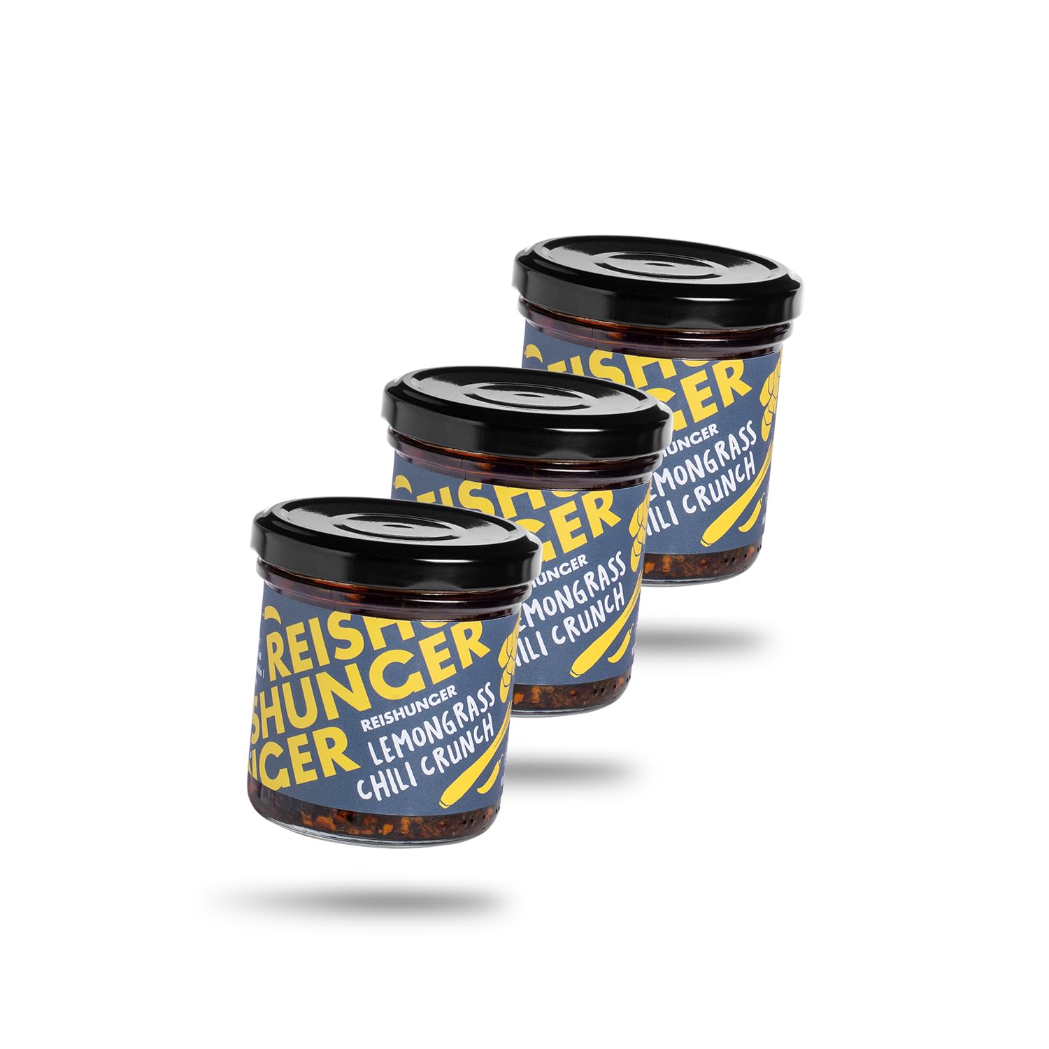 Reishunger Lemongrass Chili Crunch 6x120g mild