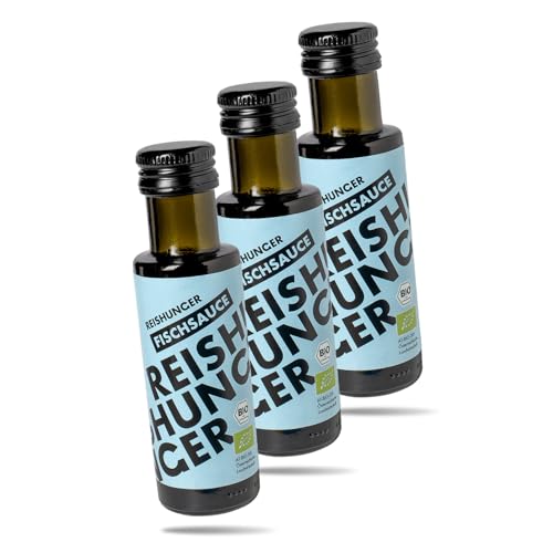 Reishunger Bio Fischsauce 3x100ml Umami