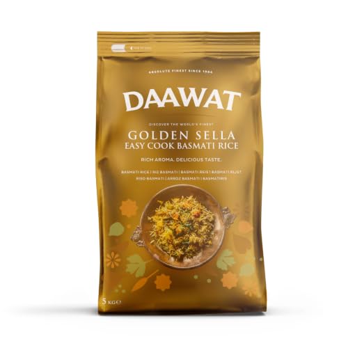 Daawat Golden Sella Easy Cook Basmatireis 5kg parboiled