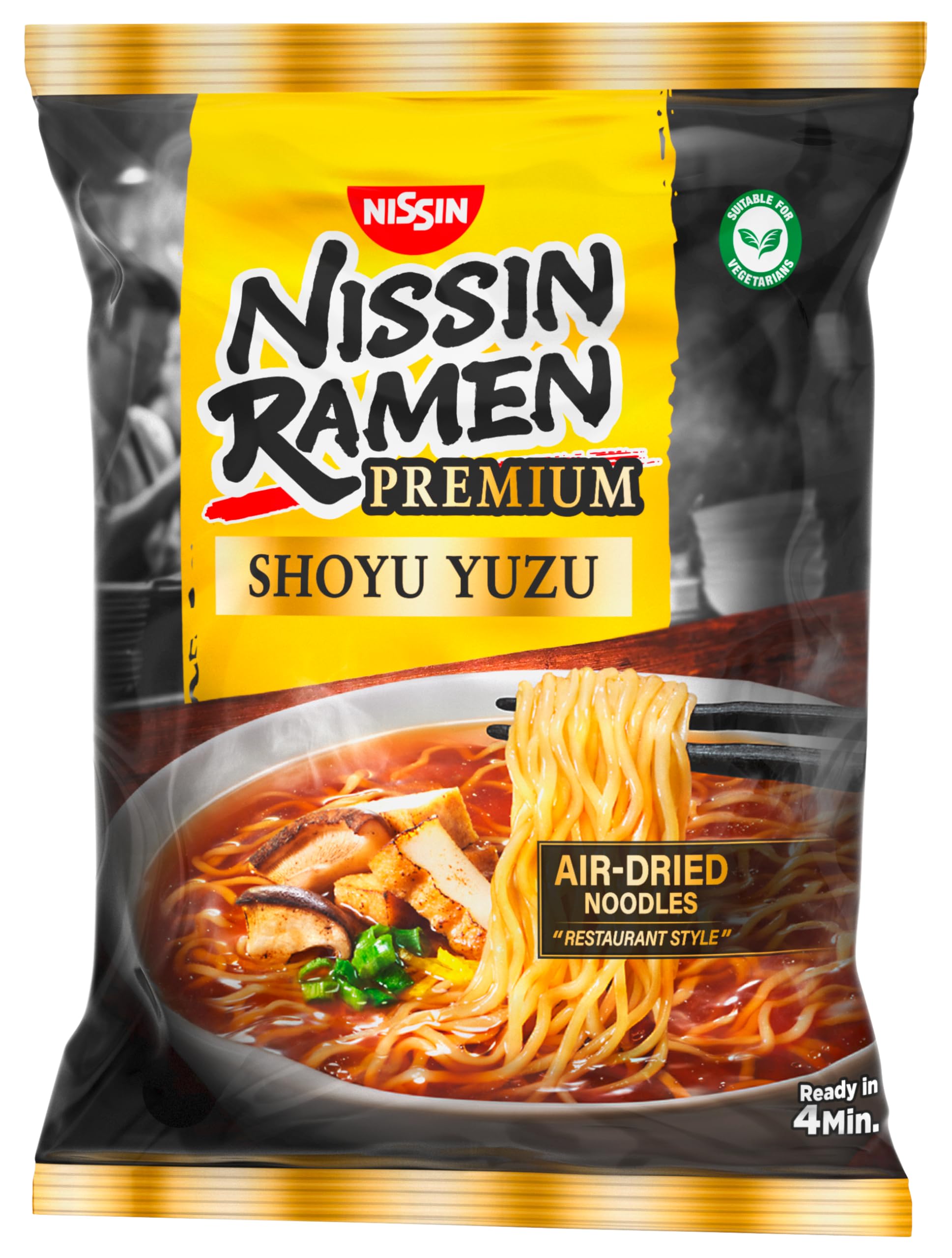 Nissin Ramen Premium Shoyu Yuzu 10x92,7g Sojasauce