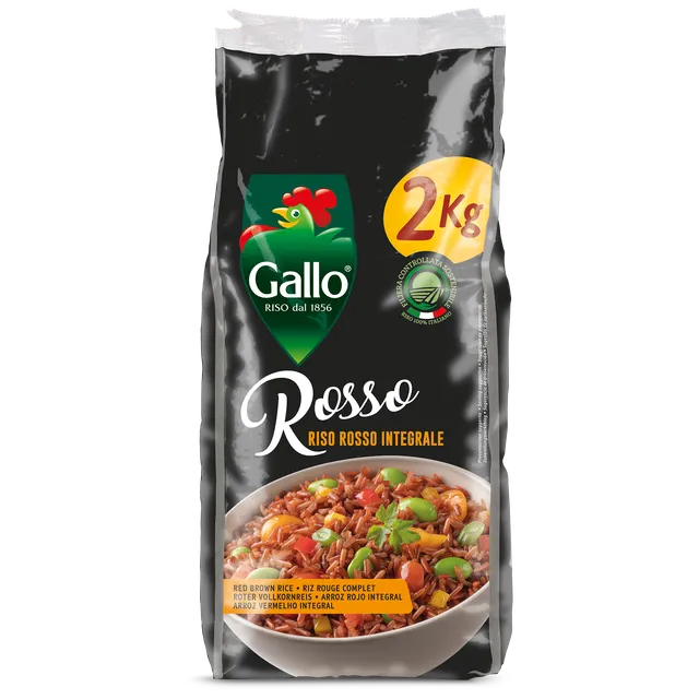 Riso Gallo Rosso Integrale Vollkornreis roter Reis nussig
