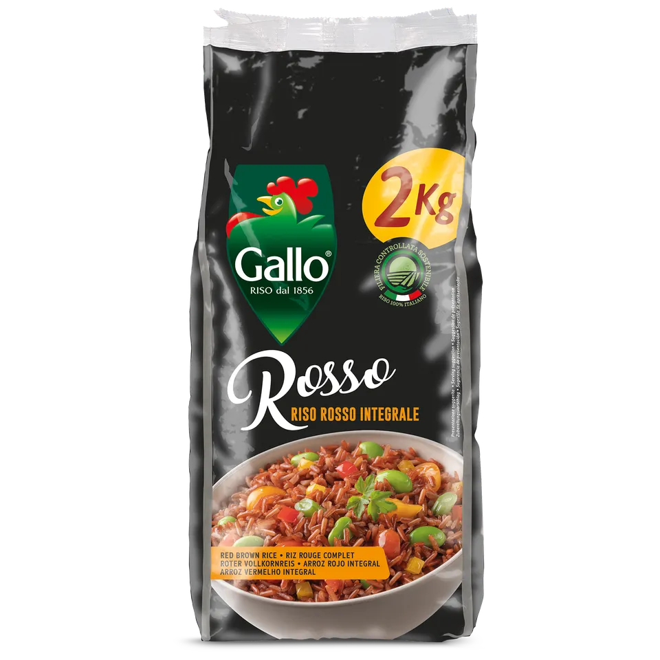 Riso Gallo Rosso Integrale Vollkornreis roter Reis nussig