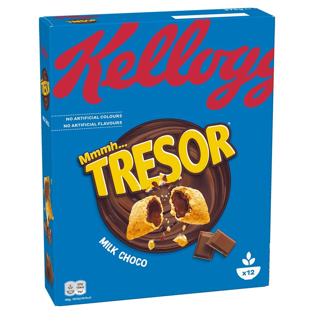 Kellogg's Tresor Milk Choco Cerealien 4x375g Schoko