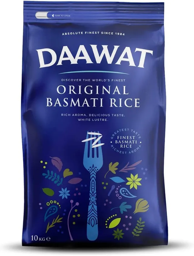 Daawat Original Basmati Reis 10kg extra lang