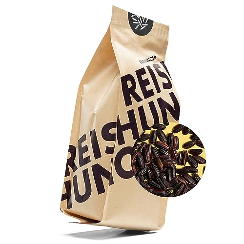 Reishunger Bio Nerone Schwarzer Reis 3x600g Vollkorn