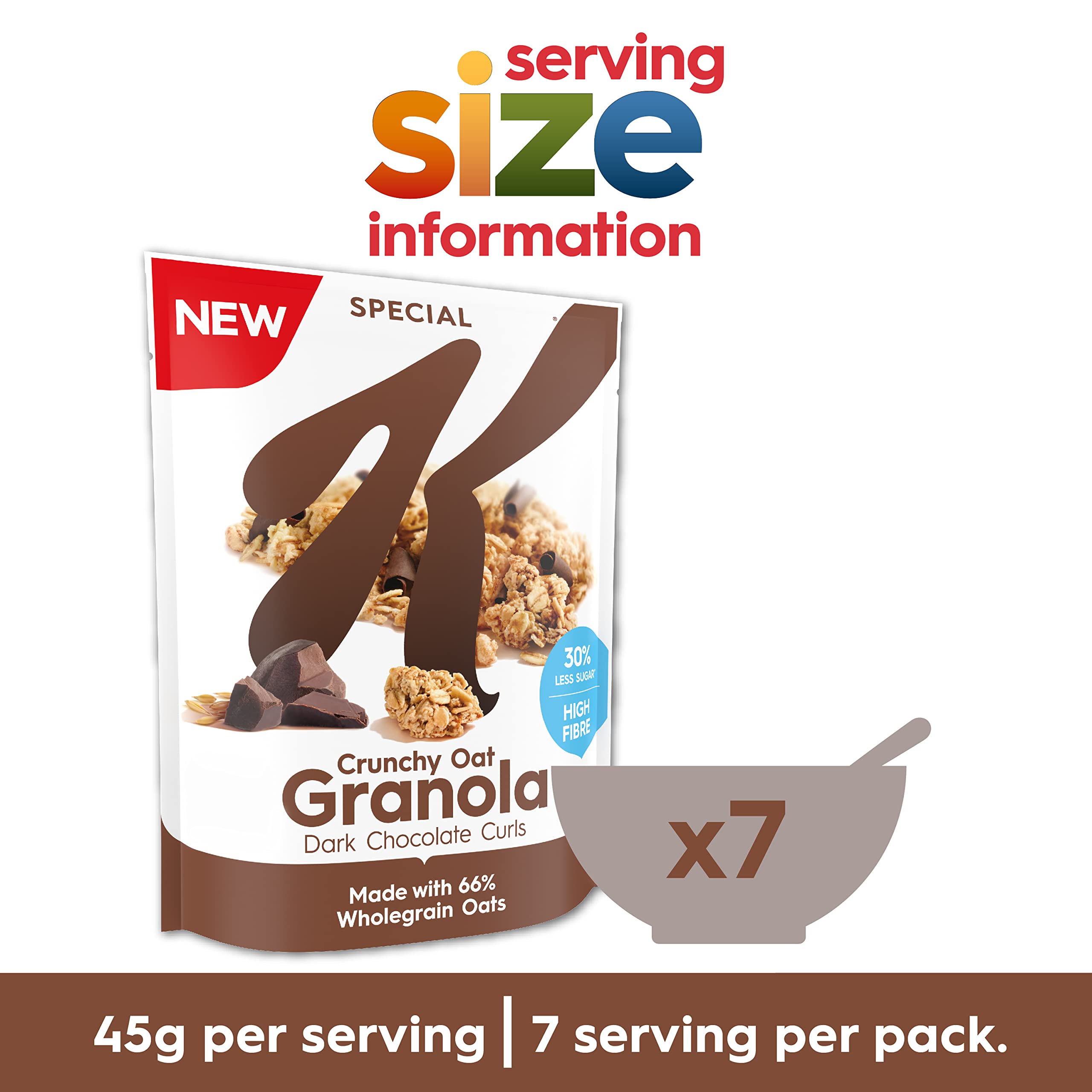 Kellogg's Special K Crunchy Oat Granola Dark 320g