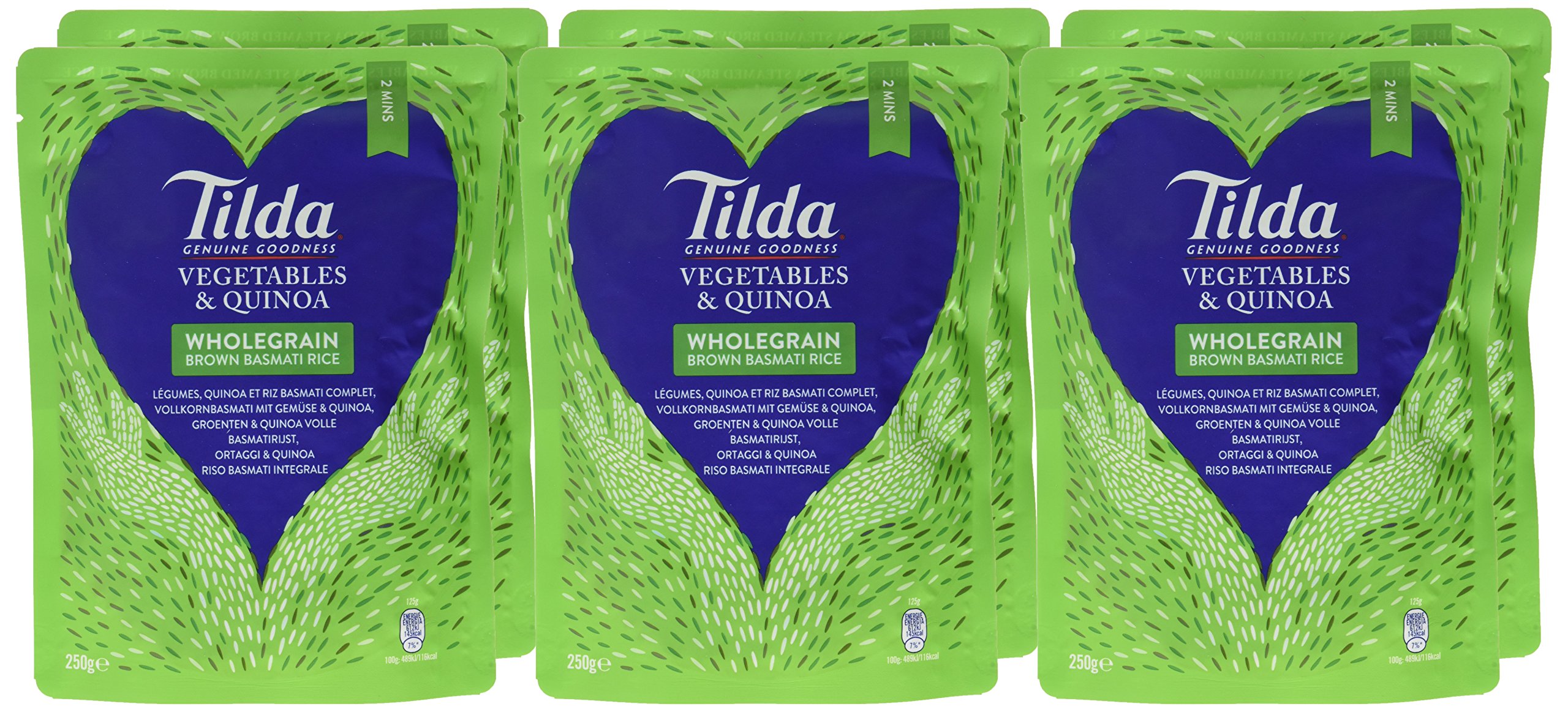 Tilda Garden Vegetable Quinoa Basmatireis 6x250g glutenfrei