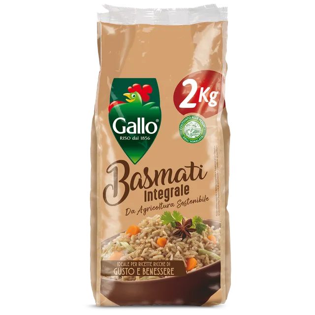 Riso Gallo Basmati Integrale Vollkorn Basmatireis 12-14 Min