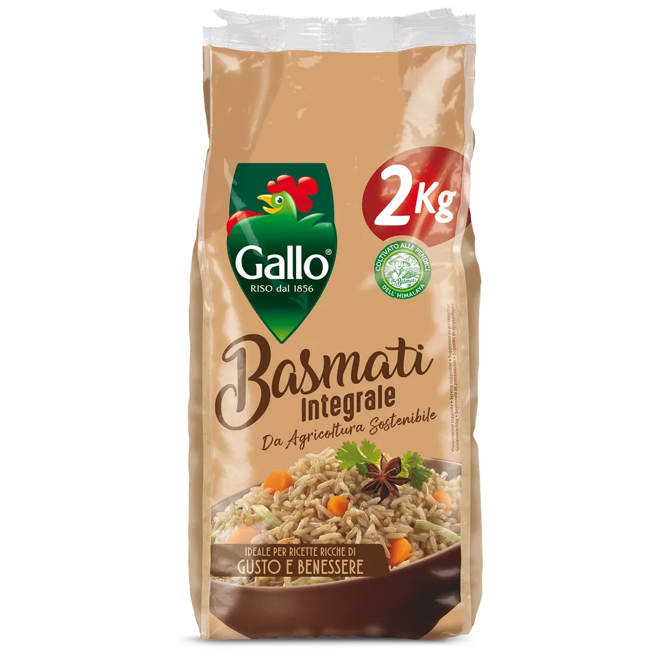 Riso Gallo Basmati Integrale Vollkorn Basmatireis 12-14 Min