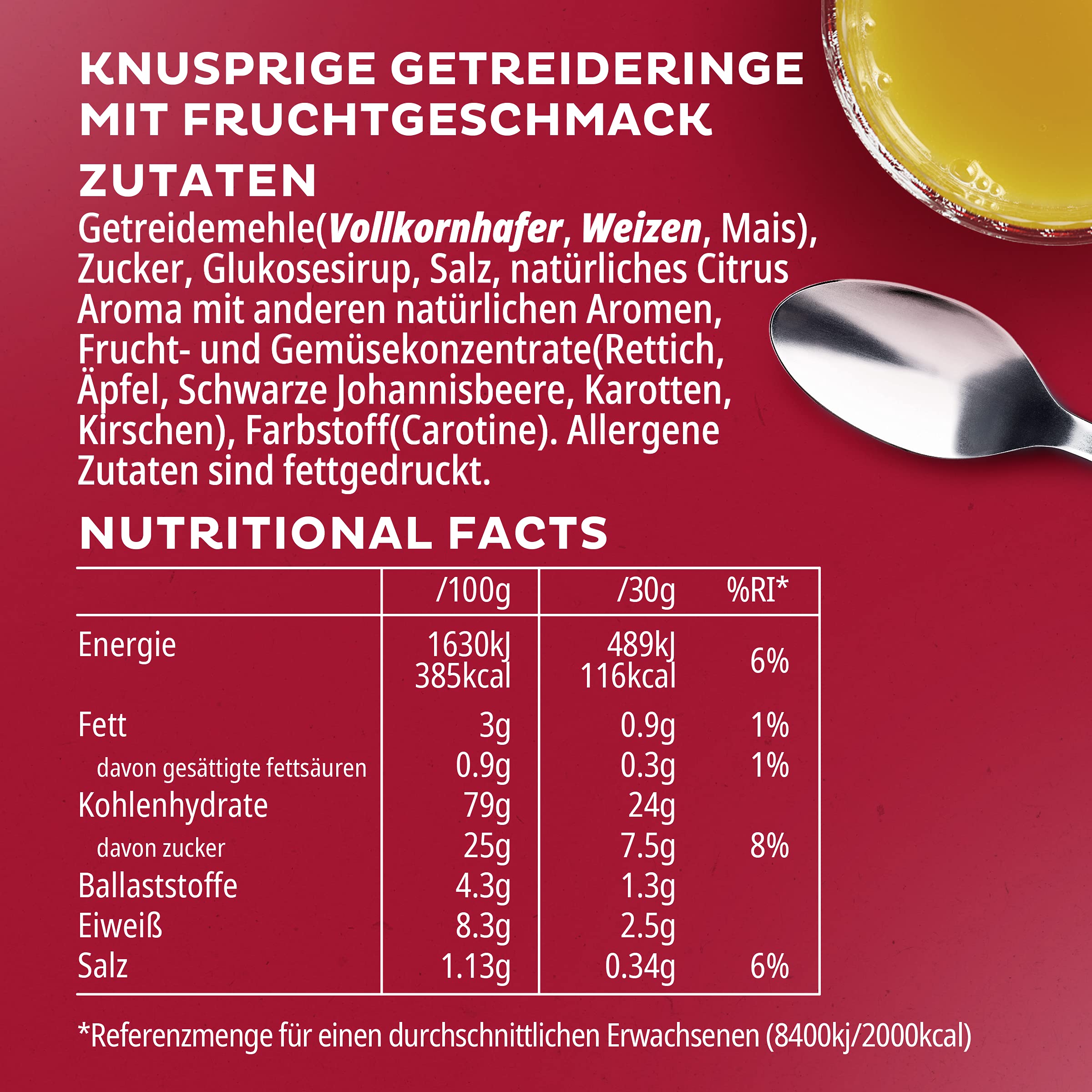 Kellogg's Froot Loops Cerealien 375 g Fruchtgeschmack