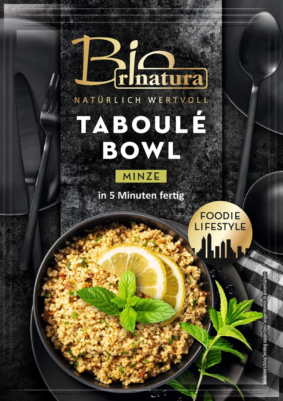 rinatura Taboule Bowl Minze 70g Couscous bio