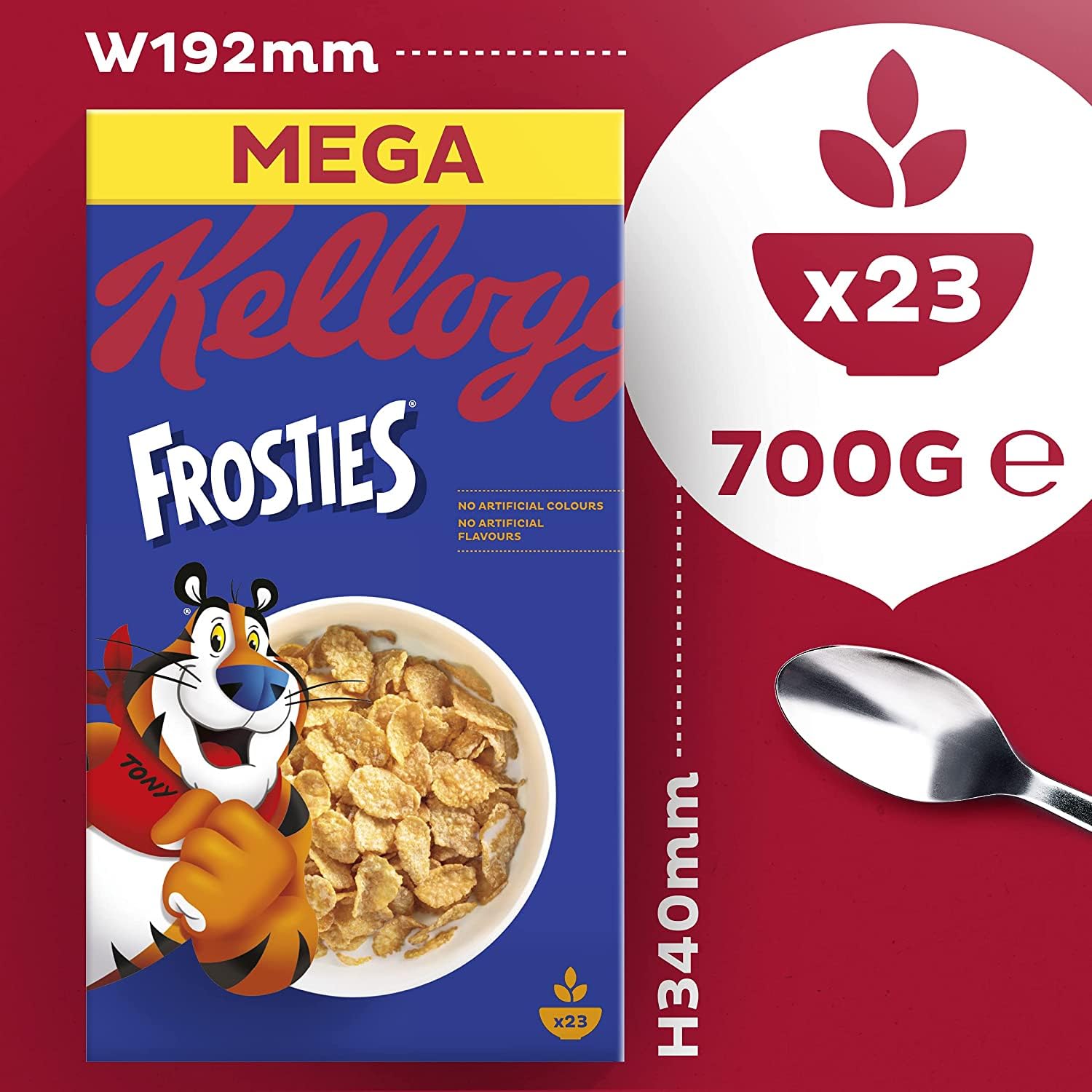 Kellogg's Frosties Cornflakes 6x620g mit Frosting