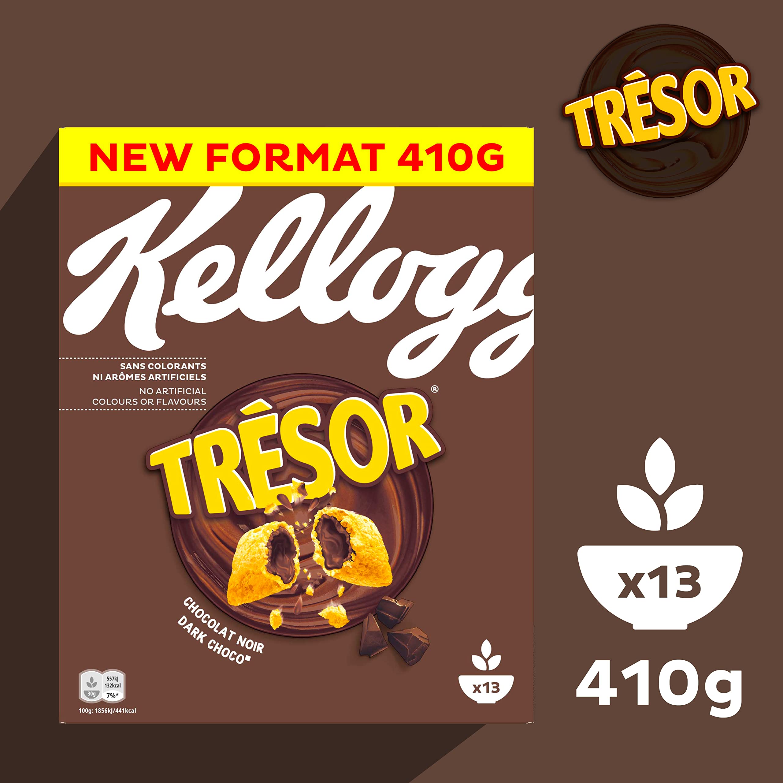 Kellogg's Tresor Dark Choco Frühstückscerealien 410g