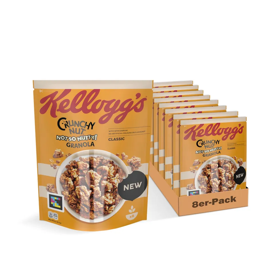 Kellogg's Crunchy Nut Classic Granola 8x380g Vollkorn