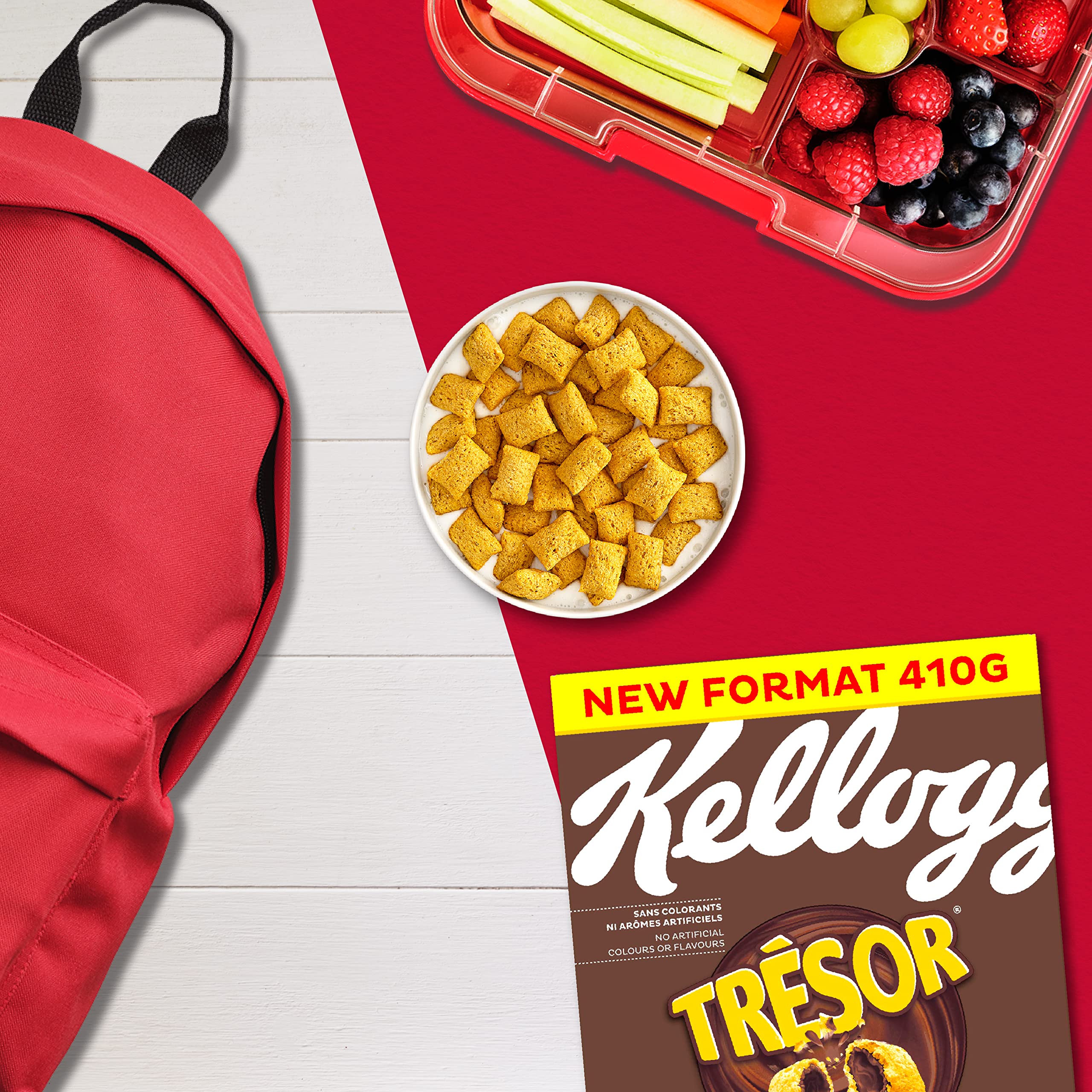 Kellogg's Tresor Dark Choco Frühstückscerealien 410g