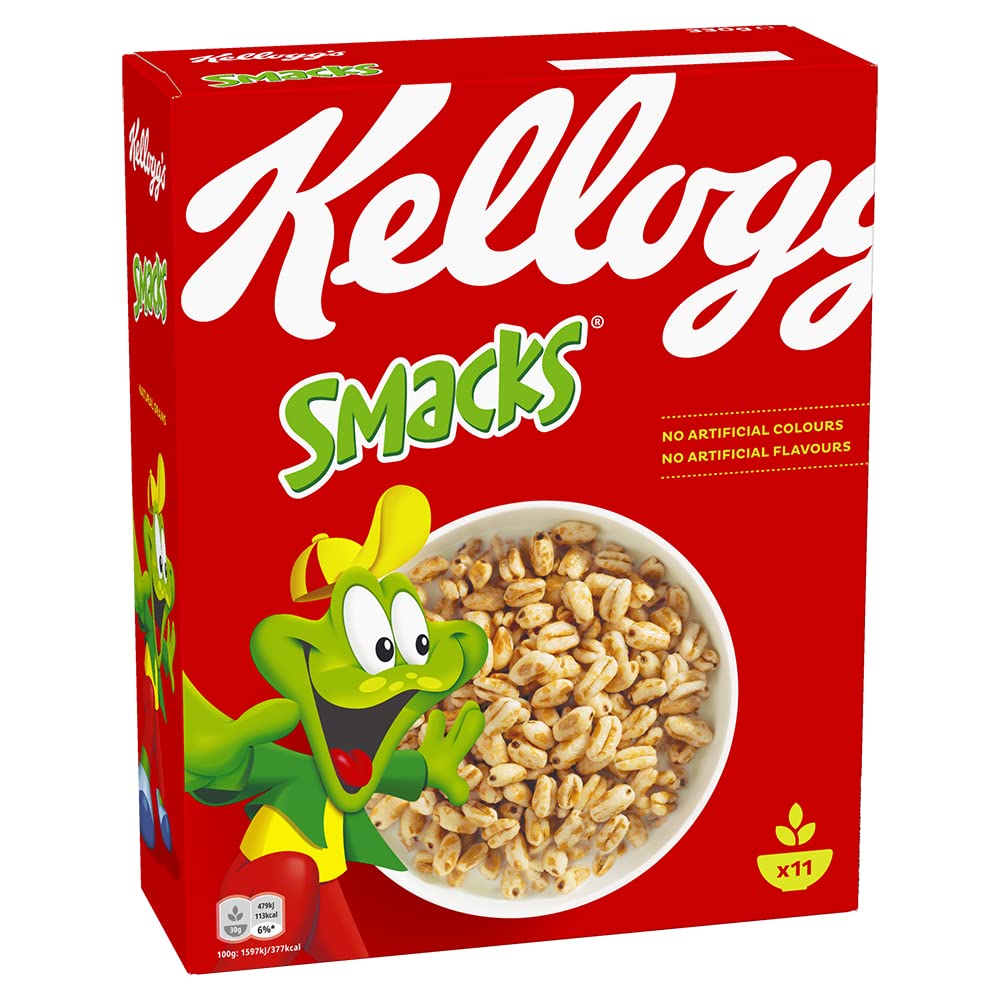 Kellogg's Smacks Frühstückscerealien 700 g Honig-Weizen