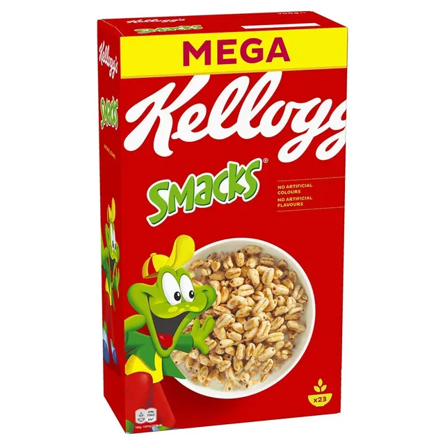 Kellogg's Smacks Frühstückscerealien 700 g Honig-Weizen