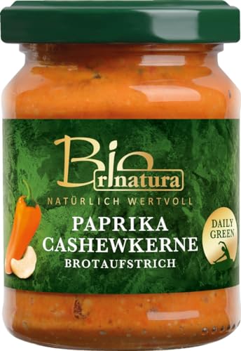 rinatura Brotaufstrich Paprika-Cashew vegan 125 g Bio