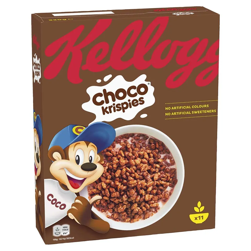 Kellogg's Choco Krispies Cerealien 330 g schokoladig