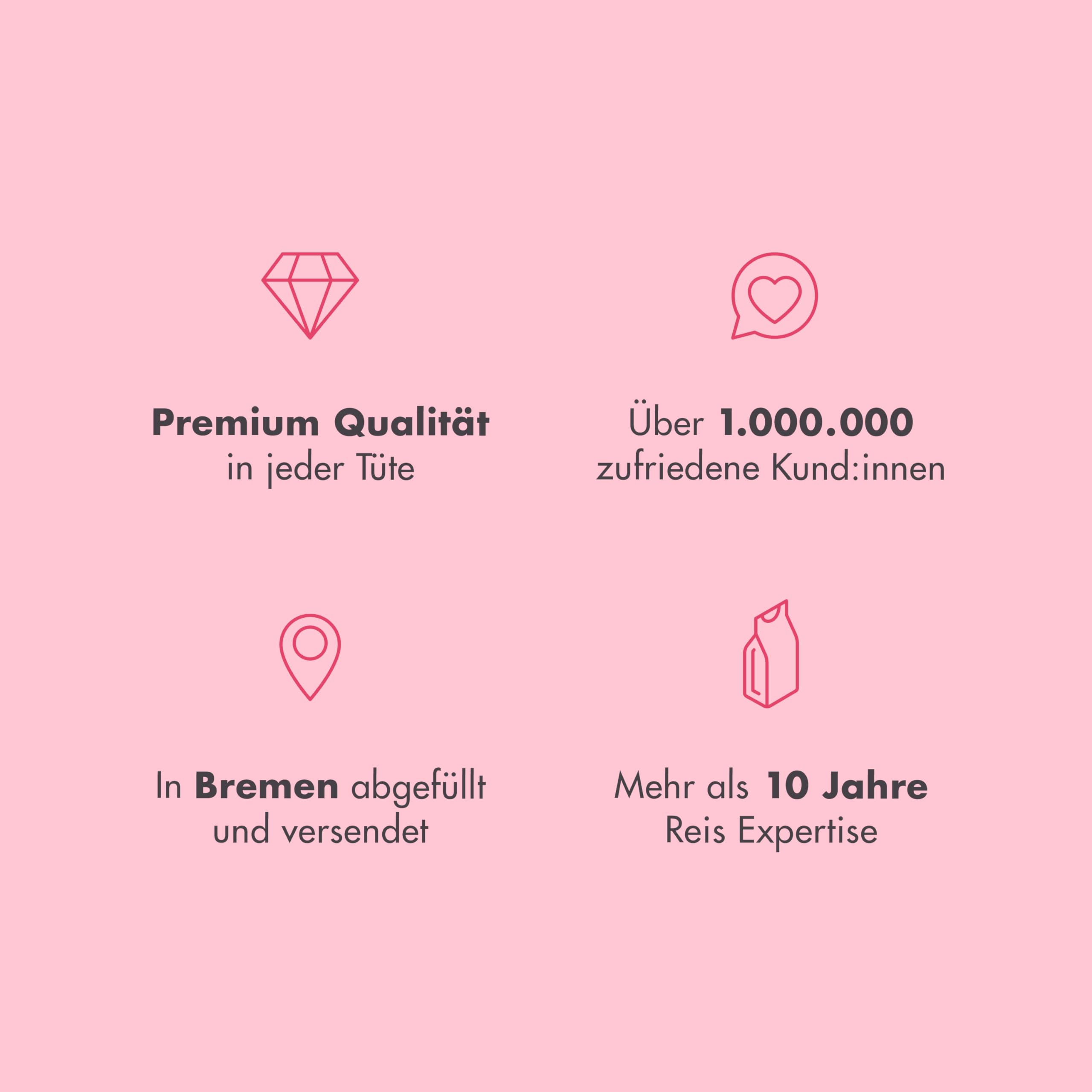 Reishunger Koshihikari Sushi Reis 3x600g Japan