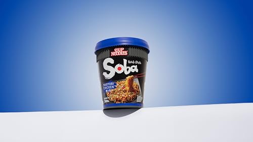 Nissin Cup Noodles Soba Yakitori Chicken Becher 8x89g Huhn