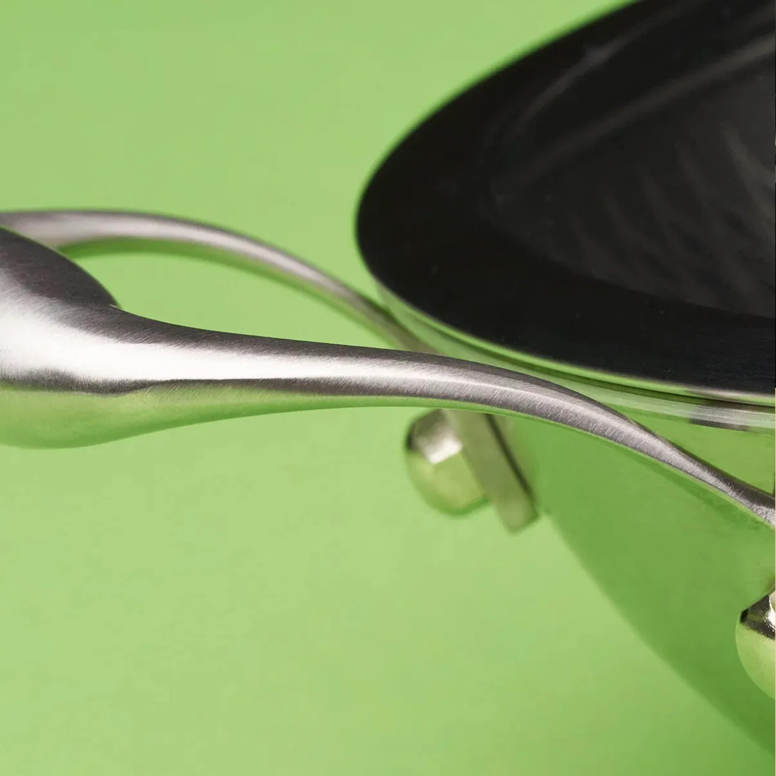 Reishunger Premium Wok 32 cm Edelstahl-Wok Antihaft