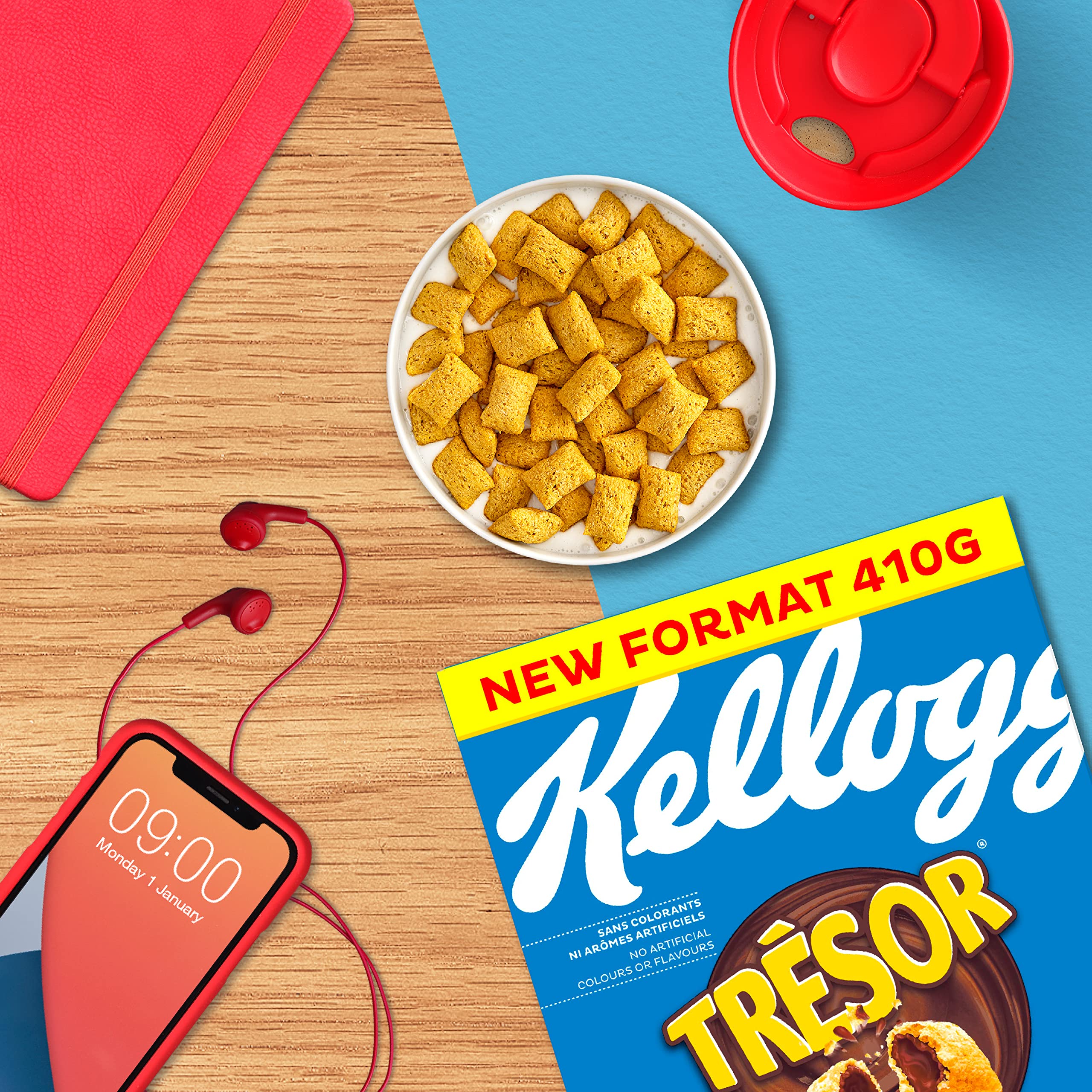 Kellogg's Tresor Milk Choco Cerealien 410g Schoko