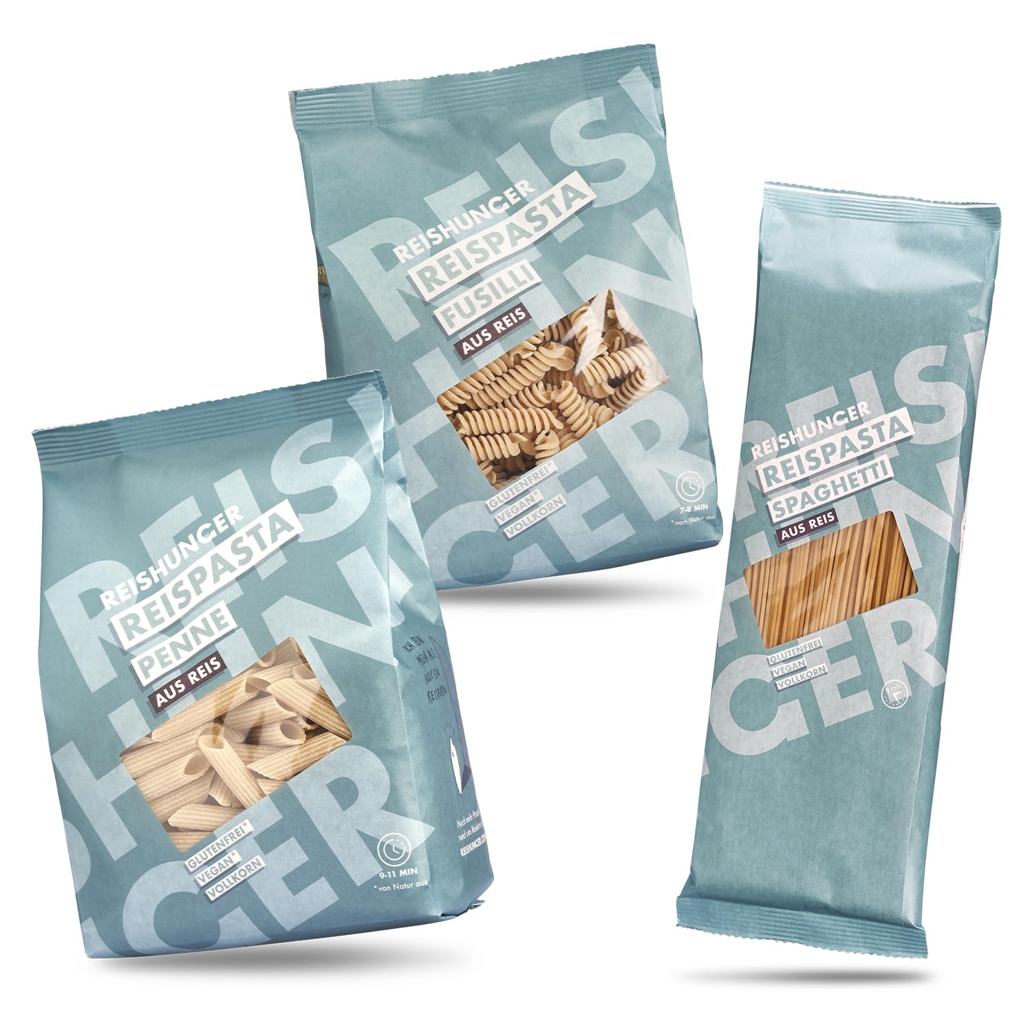Reishunger Reispasta Großes Probierset 6er Nudeln glutenfrei