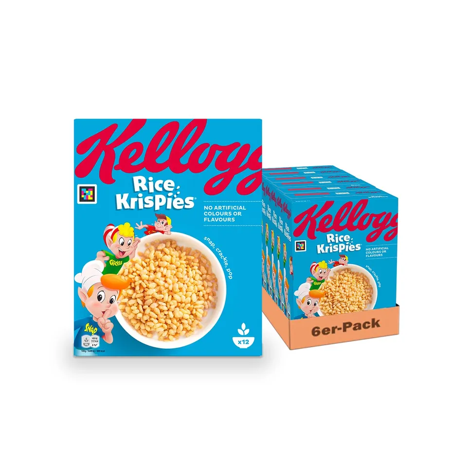 Kellogg's Rice Krispies Cerealien 6x360g geröstet